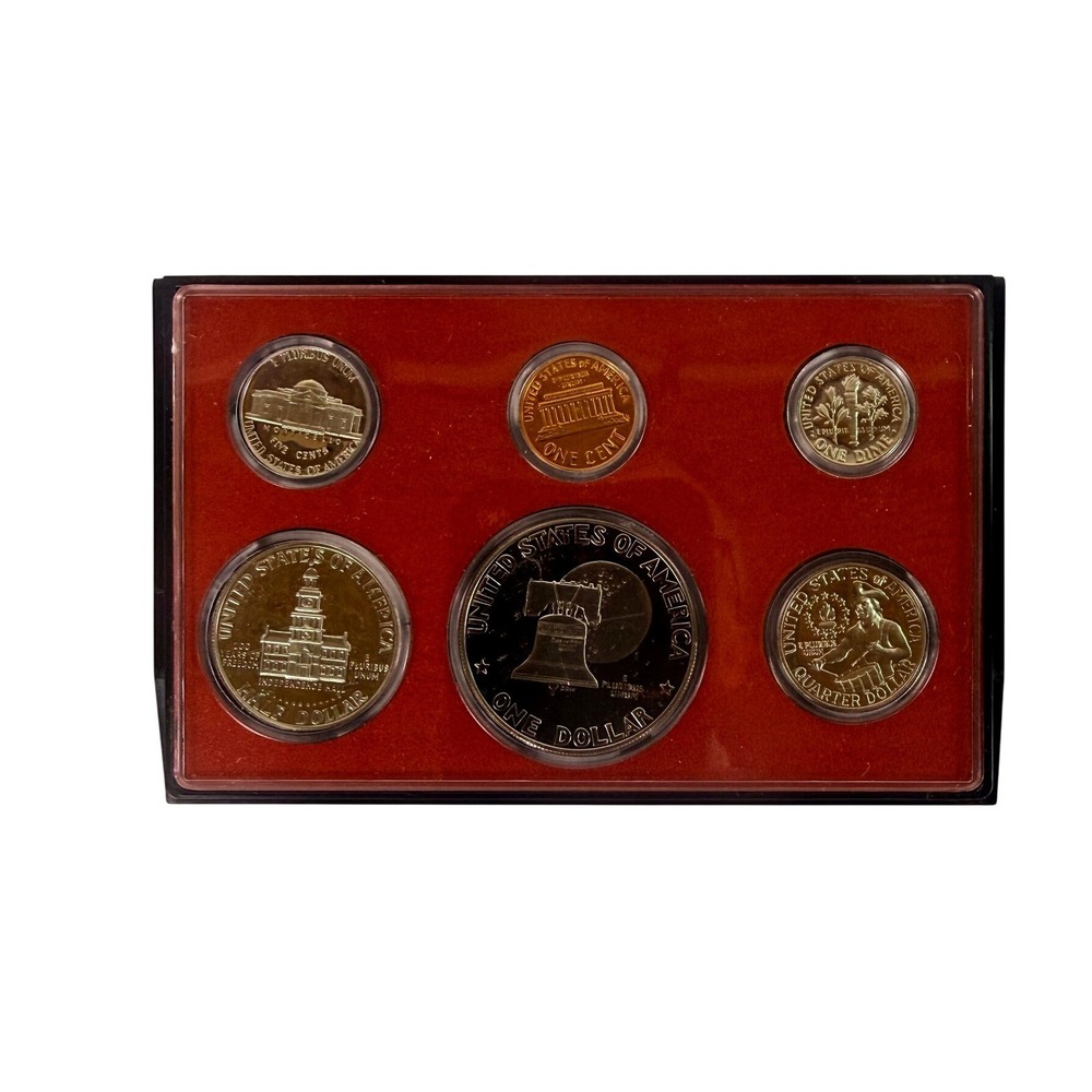 1975-S (2) US Mint 6 Coin Proof Set Bicentennial 1776-1976 Only 2,845,450 Minted - Picture 4 of 7